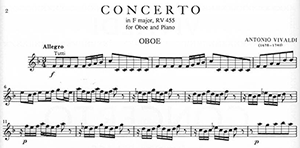 Antonio Vivaldi: Concerto in F major RV455