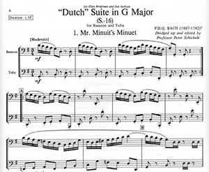 P.D.Q. Bach: Dutch Suite