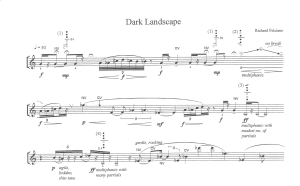Richard Felciano: Dark Landscape