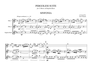 Giovanni Battista Pergolesi: Suite