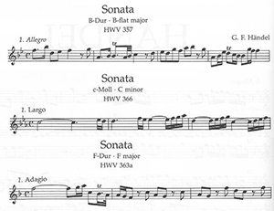 G.F. Handel: Complete Oboe Sonatas