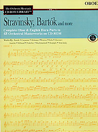 The Orchestra Musician's CD ROM Library vol. VIII for Oboe. Stravinsky, Bartok and more.