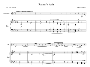 Mikhail Glinka: Ratmir's Aria