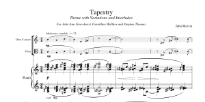 John Marvin: Tapestry