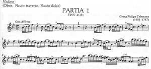 Georg Philipp Telemann: Six Partitas