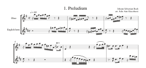 J.S. Bach: Duets for Oboe and English Horn