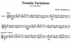 Robert Stephenson: Twinkle Variations