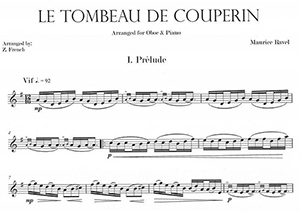 Maurice Ravel: Le Tombeau de Couperin
