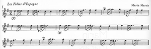 Marin Marais: Les Folies d'Espagne