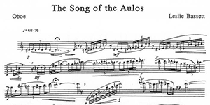 Leslie Bassett: The Song of the Aulos