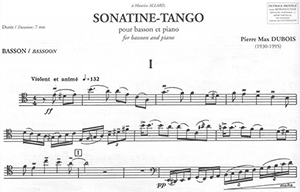 Pierre Max Dubois: Sonatine Tango
