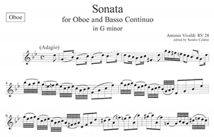 Antonio Vivaldi: Sonata in G Minor, RV28