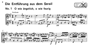 W.A. Mozart: Operatic Highlights for 2 Oboes