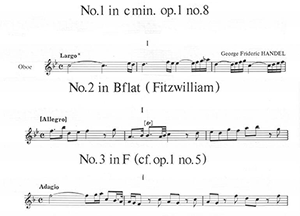 G.F. Handel: The Three Authentic Sonatas