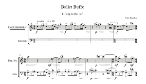 Tom Recchia: Ballet Buffo