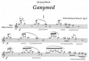 Dirk-Michael Kirsch: Ganymed, Op. 7