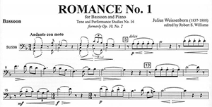 Julius Weissenborn: Romance No. 1
