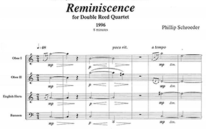 Phillip Schroeder: Reminiscence
