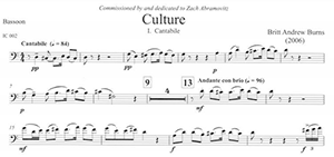 Britt Andrew Burns: Culture