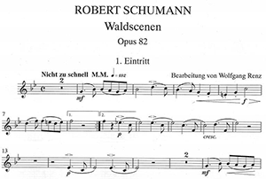 Robert Schumann: Waldscene op.82
