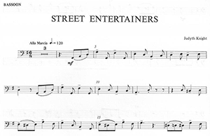 Judyth Knight: Street Entertainers
