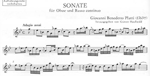 Giovanni Benedetto Platti: Sonate in C Minor
