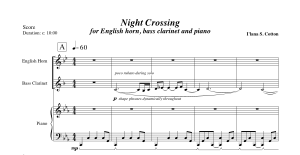 I'lana Cotton: Night Crossing