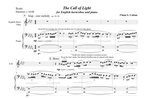 I'lana Cotton: The Call of Light