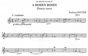 Kathryn Potter: A Dozen Roses