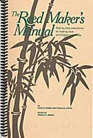 Reed Makers Manual, by Weber & Capps
