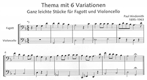 Paul Hindemith: Theme and Six Variations