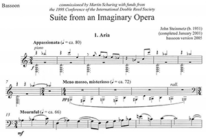 John Steinmetz: Suite from an Imaginary Opera