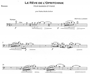 Mathieu Lussier: Le Reve de l'Opritchnik