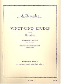 Albert Debondue: 25 Etudes for the Oboe